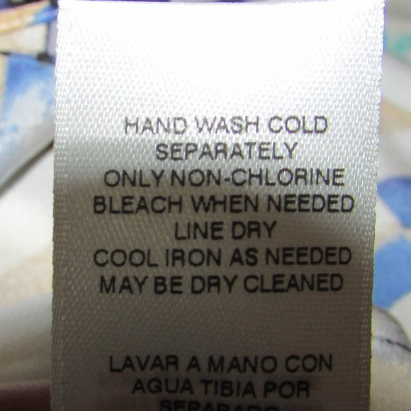 WHBM Sleeveless Patterned Silk Tunic - Picture 8 of 8